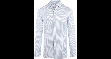 McGregor Overhemd Stretch Oxford Shirt Small Stripe Mm999 6001 02 2001 Light Blue Mannen Maat - 3XL