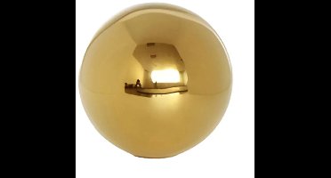 Buitengewoon de boet - Deco Heksenbol Goud Glans Roestvrij Staal 25 cm