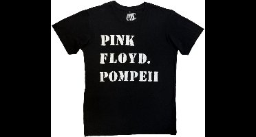 Pink Floyd - Pompeii Stencil Heren Tshirt - XL - Zwart