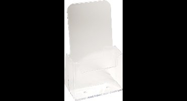 Exacompta 10x Folderhouder met 1 vak DL (10x21cm) - Transparant - 73058D