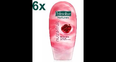Palmolive Naturals - Nutra Fruit - Granaatappel - Douchegel - 6x 200ml - Voordeelverpakking