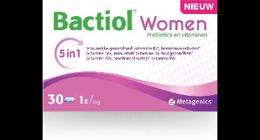 Bactiol Women - 30 capsules - biotica supplement - ondersteuning urogenitale gezondheid
