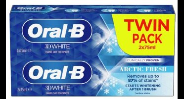Oral-B Tandpasta 3D White - 2x75 ml
