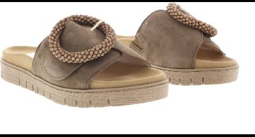 Gabor Dames Slippers - bruin