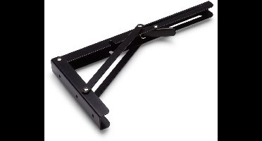 DX | Luxe vouwdrager | 400x195mm | Zwart gelakt