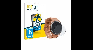 BROTECT - Screenprotector voor Qecnato S10 1.39" - Folie Beschermfolie matte 6 Stuks