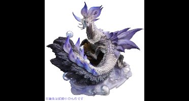 Monster Hunter PVC Statue CFB Creators Model Violet Mizutsune 15 cm