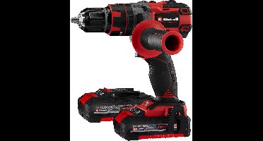 Einhell Accu Klopboor-/ Schroefmachine TE-CD 18 Li-i BL Kit - Power X-Change - 18 V/Li-ion - Met impactfunctie - 2 snelheden - 60 Nm - Incl. 2x 2,0 Ah accu en lader