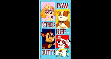 Paw Patrol Strandhanddoek Strandlaken Badhandoek - 70 x 140 cm - Gratis Verzonden