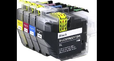 Voordeelset - Vervanger voor Brother LC-3217/LC-3219