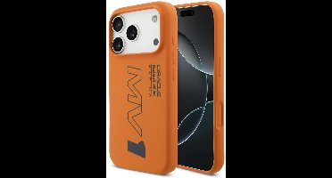 Red Bull Racing Back Cover Case - iPhone 17 Pro - Orange - Liquid Silicon - Verbeterde Grip