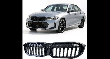 Grill Voor Bmw 3 Serie G20 G21 LCI Vanaf 2021 Glans Zwart M Performance Look Enkel Spijl