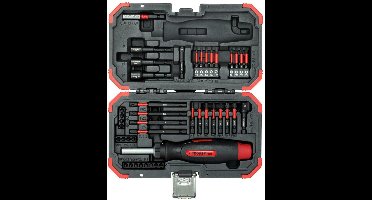 Bit-assortiment R33003043 43 st.PH/PZD/TX/sleuf GEDORE RED