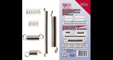 Assortiment Drukveren / Trekveren 200Dlg