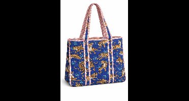 HS Big Shopper – Night Tiger – Stoere navy tas met tijgerprint