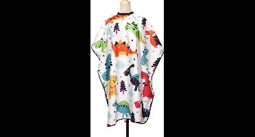 Kinderkappersschort - Kappersschort - Kinderkappersschort - Waterdicht Kappersschort - Kapperscape - Herbruikbaar - Dinosauruspatroon