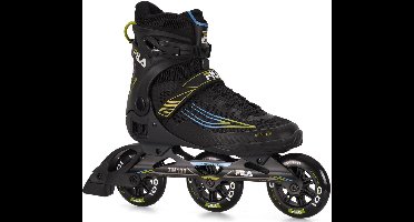 Inline Skates - Fila Legacy 100 - Herenmodel Zwart - Voor de gevorderde Skater - +25km