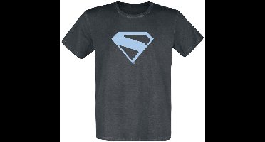 Superman Logo - Druck leuchtet im Dunkeln Heren T-shirt - meerkleurig - XXL