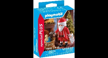 Kerstman met verlanglijstje