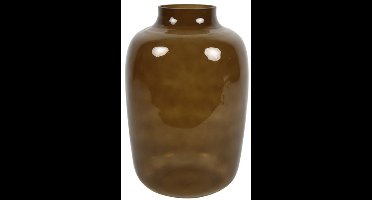Countryfield Vaas Trini glas L25B25H37,5CM amber