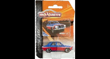 MAJORETTE RENAULT 12 BLUE/RED 1:64 VINTAGE Racing Limousine Dacia R12