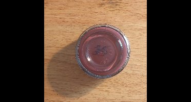 1 Potje Bama / Woly G56 schoen creme voor glad leer - 50ml schoenpoets - 035 mahonie