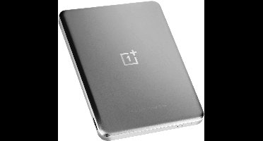Oneplus, Originele 5000mAh Ultra-Fine Externe Batterij met QI Draadloos Opladen, Grijs