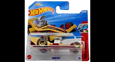 HOT WHEELS TAN MADFAST CHROME BEIGE 170/250 HW TRACK ACES 3/5 1:64