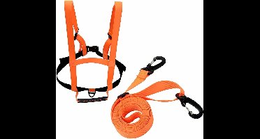 Allecto Plus - Ski- en Snowboardriem voor Kinderen - Veiligheidsschouderriem - Herbruikbare Trainingsriem - Accessoires Vest en Riem voor Peuters