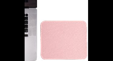 Muismat Lichtroze - Antislip Mousepad 21X18 CM - Gaming Muismat voor Kantoor en Gaming