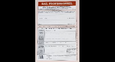 WEBER Formulaire franÃ§ais 'Bail professionnel