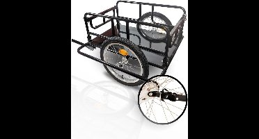Fietskar Bagage - Fietsaanhanger - Aanhangwagen Fiets - Groot