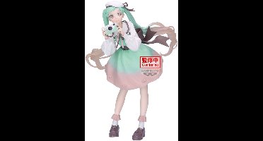Banpresto Hatsune Miku Holiday Memories PVC Statue Camera 20 cm Beeld