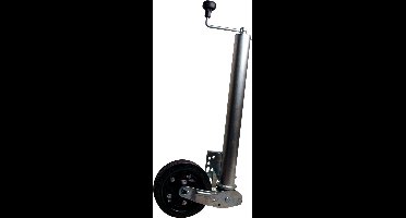 Steunwiel automatisch opklapbaar 200x50mm Ø60mm - Neuswiel aanhangwagen en vouwwagen - Novio