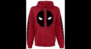 Deadpool Logo Heren Vest met capuchon - rood - M