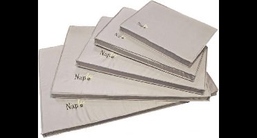 NapZZZ Benchkussen XXL 120x74x7 cm Orthopedisch Grijs