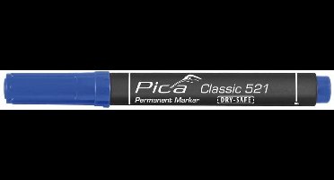 Pica 521/41 Permanent Marker - Blauw - 2-6mm