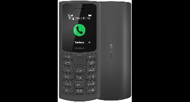 Nokia 105 4G – Zwart – Dual SIM