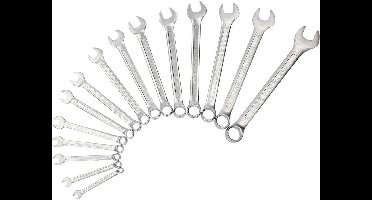 KS Tools 512.0215 512.0215 COMPETITION Ringmaulschlüssel-Satz Ring-steeksleutelset 15-delig