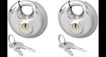 ProPlus Discusslot 70mm 2 stuks gelijksluitend