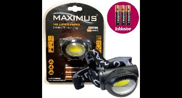 Maximus LED hoofdlamp 2W 140lm