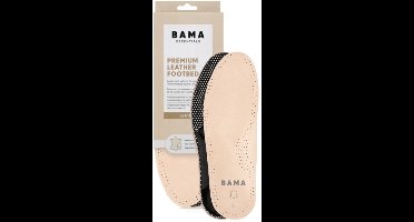 Bama Premium Leather Footbed - Anatomsich gevormd voetbed voor optimaal loopcomfort - 41