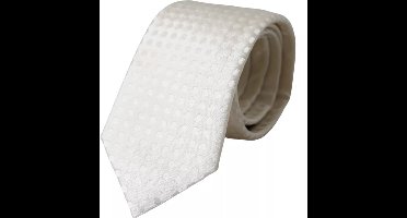 Polka Dot Necktie - White Ties