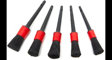 5 Delige Interieur Kwastenset, Velgenkwasten voor Car Detailing