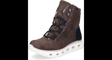 Rieker Booties M6012-25, Vrouwen, Bruin, Laarzen, maat: 37