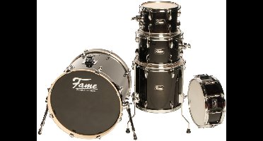 Fame Stage Series Shell Set Studio Satin Black - Drum ketel set