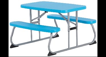 Lifetime® Kindertafel Opvouwbaar - Picknickset voor binnen en buiten - Blauw