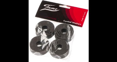 Fame Cymbal Washers Felt 40mm x 14mm, Grey, x4 - Accessoire voor bekkens