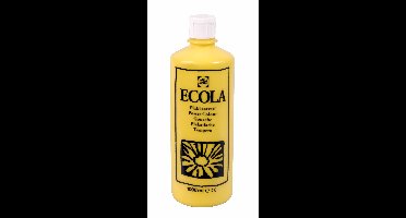 Ecola plakkaatverf 200 Geel 1000ML