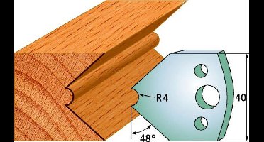 CMT - Profielmessen voor profielfreeskop - Frees - Snijgereedschappen - Profielfrees - 1 Stuk(s)